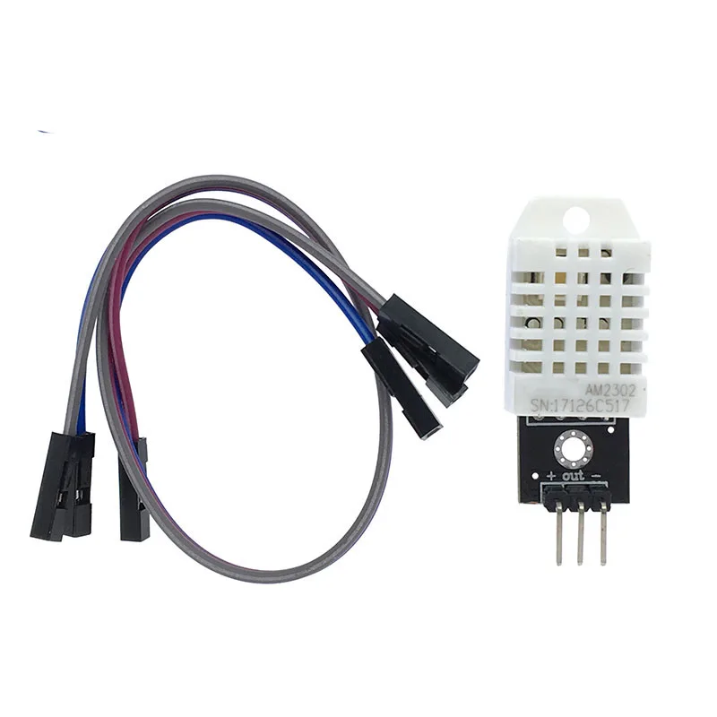 3 компл./лот DHT22 цифровой датчик температуры и влажности AM2302 модуль PCB с кабелем