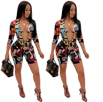 New spot Amazon eBay hot fashion casual sexy digital printing small suit LZ-586 collarless half sleeve set
New spot Amazon eBay hot fashion casual sexy digital printing small suit LZ-586 collarless half sleeve set