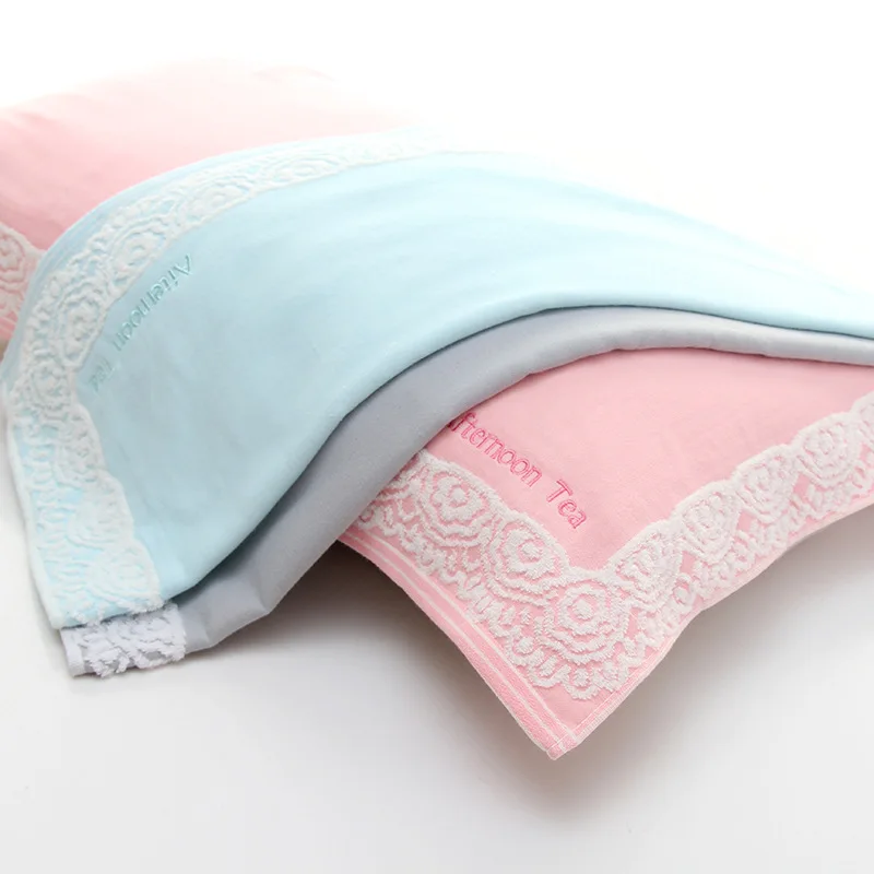 Logo CustomizedCombed Cotton Pillow Towel 52x76cm Lace Edge Embroidered water absorption Breathable Soft No Fading Eco-Friendly
Logo CustomizedCombed Cotton Pillow Towel 52x76cm Lace Edge Embroidered water absorption Breathable Soft No Fading Eco-Friendly