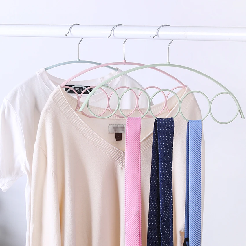Creative 5-ring Hanger Scarf Hanging Belt Tie Storage Organization Rack Towel Circle Holder Multi-function Home Accessories
Creative 5-ring Hanger Scarf Hanging Belt Tie Storage Organization Rack Towel Circle Holder Multi-function Home Accessories