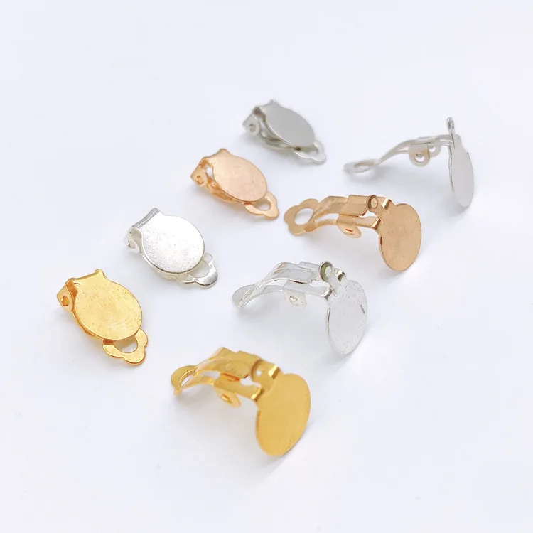 100pcs/lot 10mm Metal Frog Clips Back Base Setting Ear Pad Plugging Back Stopper Setting For DIY Jewelry Making
100pcs/lot 10mm Metal Frog Clips Back Base Setting Ear Pad Plugging Back Stopper Setting For DIY Jewelry Making