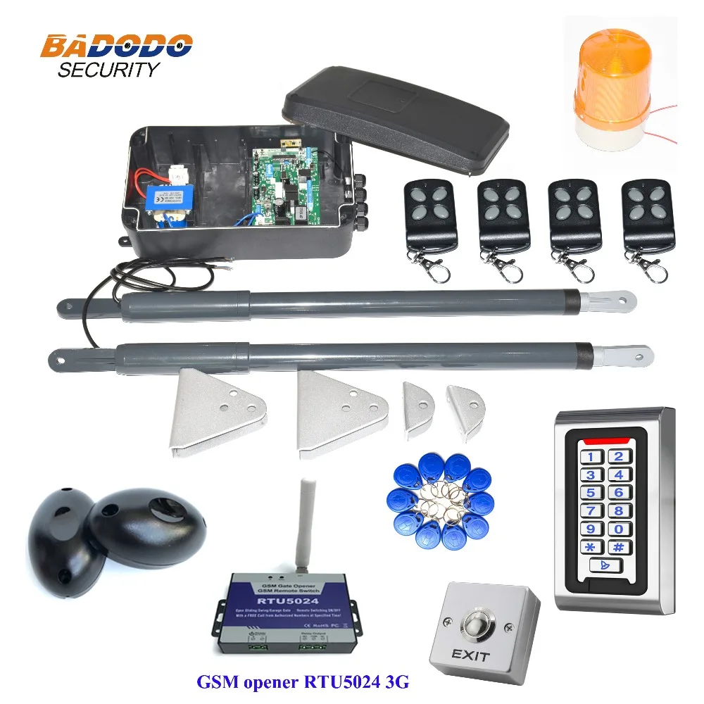 AC220V 200KG Waterproof automatic dual arms swing gate Opener Operator actuator with metal access controller GSM opener option
AC220V 200KG Waterproof automatic dual arms swing gate Opener Operator actuator with metal access controller GSM opener option