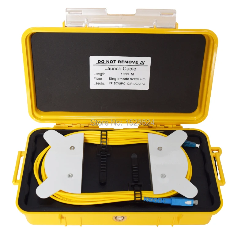 OTDR Dead Zone Eliminator SC/UPC-LC/UPC ,Fiber Rings ,Fiber Optic OTDR Launch Cable Box 1km SM 1310/1550nm
OTDR Dead Zone Eliminator SC/UPC-LC/UPC ,Fiber Rings ,Fiber Optic OTDR Launch Cable Box 1km SM 1310/1550nm