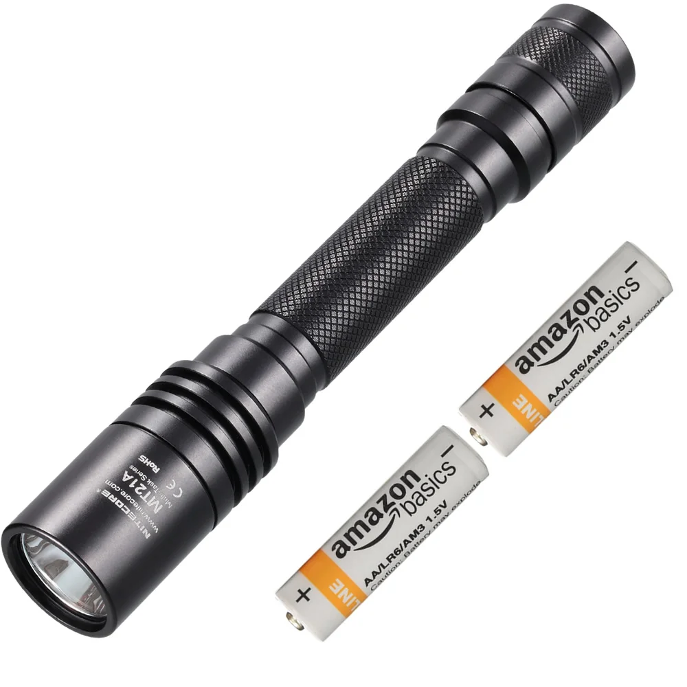 

Top Sales NITECORE 260 Lumens CREE XP-E2 R2 LED Multitask Flashlight MT21A with 2 x AA Batteries EDC Torch Outdoor Free Shipping