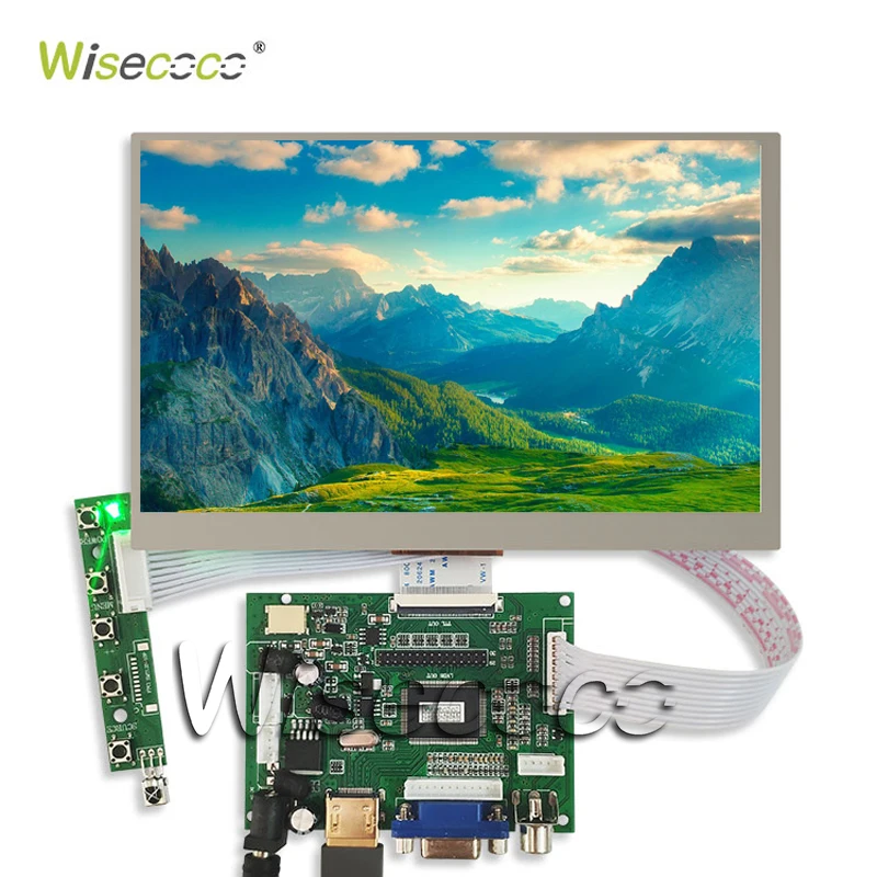 7-дюймовый экран 1024*600 IPS для Raspberry Pi, ЖК-монитор TFT, фотография, плата дистанционного управления драйвером 2AV VGA
7-дюймовый экран 1024*600 IPS для Raspberry Pi, ЖК-монитор TFT, фотография, плата дистанционного управления драйвером 2AV VGA