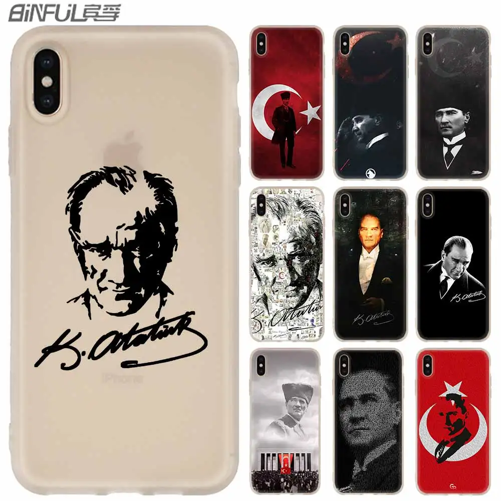 MLLSE Turkey Mustafa Kemal Ataturk Phone Case FOR iPhone11 Pro X XS Max XR For iPhone 5 5S SE 6S 6 4 4S 7 8 Plus
MLLSE Turkey Mustafa Kemal Ataturk Phone Case FOR iPhone11 Pro X XS Max XR For iPhone 5 5S SE 6S 6 4 4S 7 8 Plus