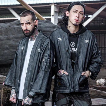 Kimono Jacket Coat Streetwear Cotton Jacket Men Hip Hop Jacket Men Black Kimono Cardigan 2019 Sping Summer Overszie
Kimono Jacket Coat Streetwear Cotton Jacket Men Hip Hop Jacket Men Black Kimono Cardigan 2019 Sping Summer Overszie