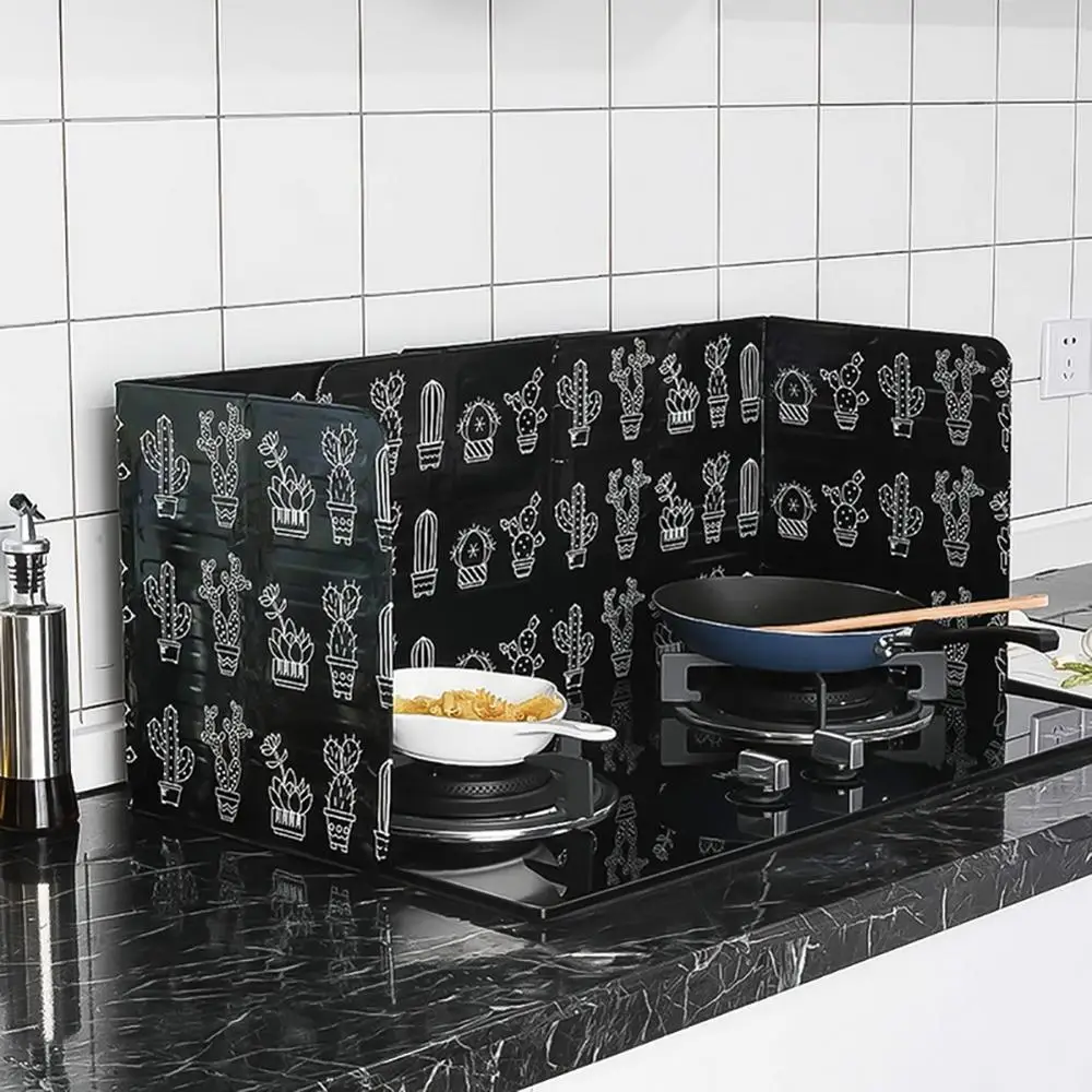 Pastoral pattern aluminum foil high temperature resist heat oil shield retainer kitchen stove oil trap splash guard
Pastoral pattern aluminum foil high temperature resist heat oil shield retainer kitchen stove oil trap splash guard