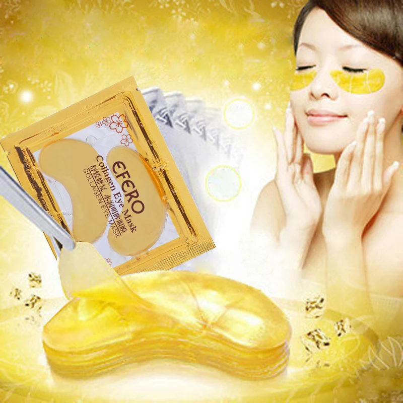 EFERO Gold Eye Mask Crystal Collagen Eye Mask Anti Wrinkle Anti-Aging Dark Circles Eye Patch Face Mask Moisturizing Cream 10Pair
EFERO Gold Eye Mask Crystal Collagen Eye Mask Anti Wrinkle Anti-Aging Dark Circles Eye Patch Face Mask Moisturizing Cream 10Pair