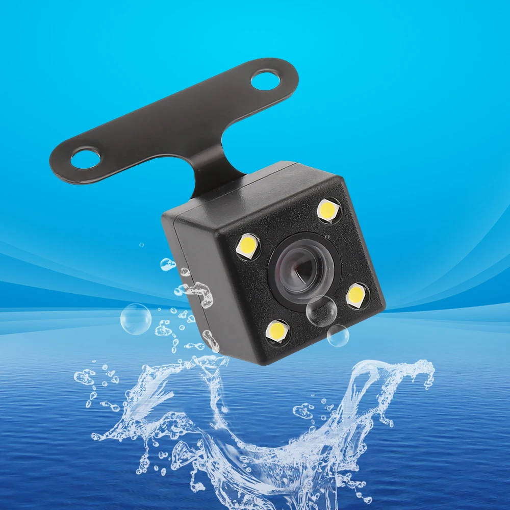 Geartronics for Car Dvr Mirror Recorders 4 Led Lamps Reverse Camera Night Vision HD CDD Rear View Camara Lens 2.5mm Jack with 6
Geartronics for Car Dvr Mirror Recorders 4 Led Lamps Reverse Camera Night Vision HD CDD Rear View Camara Lens 2.5mm Jack with 6