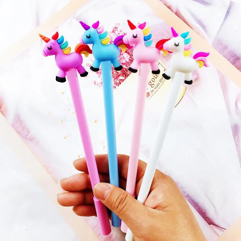 1pc Cute Colored Unicorn Gel Pen Kawaii Black Ink Signature Pen Student Office School Supplies Stationery Cartoon Unicorn Pen
1pc Cute Colored Unicorn Gel Pen Kawaii Black Ink Signature Pen Student Office School Supplies Stationery Cartoon Unicorn Pen