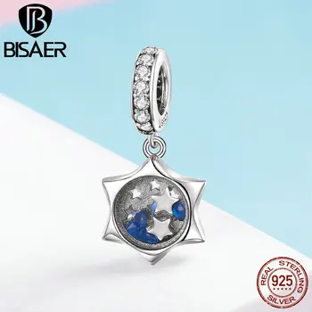 BISAER Real 925 Sterling Silver Blooming Star Clear CZ Beads fit Charms Bracelets & Bangles Silver 925 Jewelry Making ECC1083
BISAER Real 925 Sterling Silver Blooming Star Clear CZ Beads fit Charms Bracelets & Bangles Silver 925 Jewelry Making ECC1083