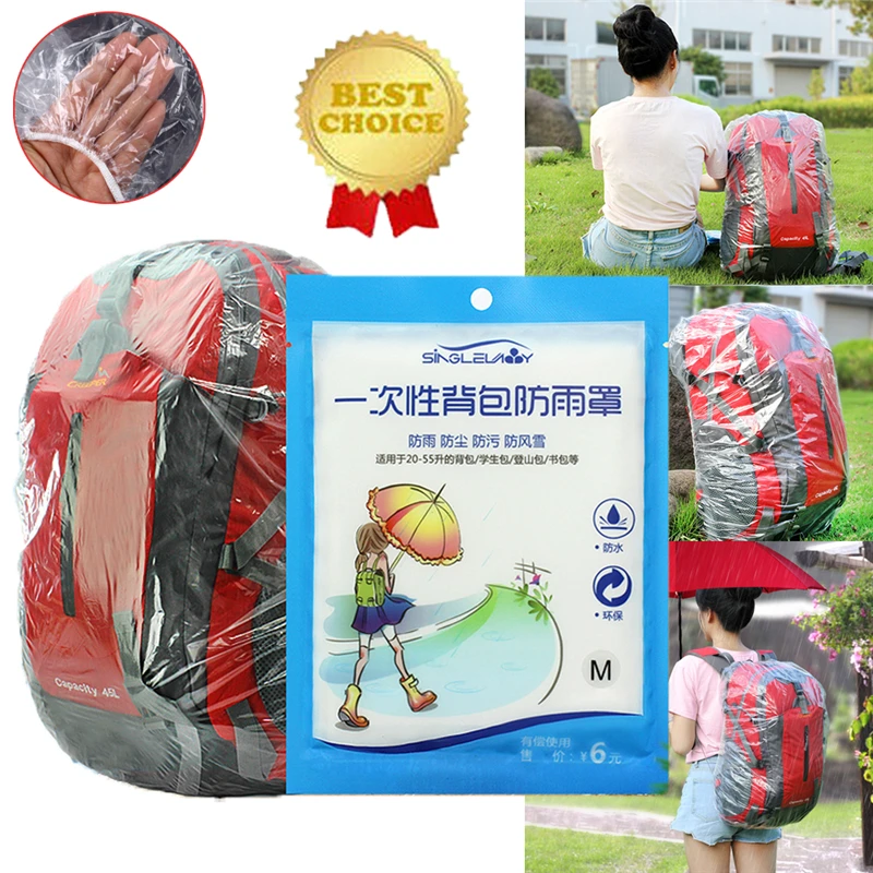 Mountaineering Bag Disposable Waterproof Dust Cover Disposable Dust Rain Waterproof Cover Travel Hiking Backpack Camp Rucksack
Mountaineering Bag Disposable Waterproof Dust Cover Disposable Dust Rain Waterproof Cover Travel Hiking Backpack Camp Rucksack