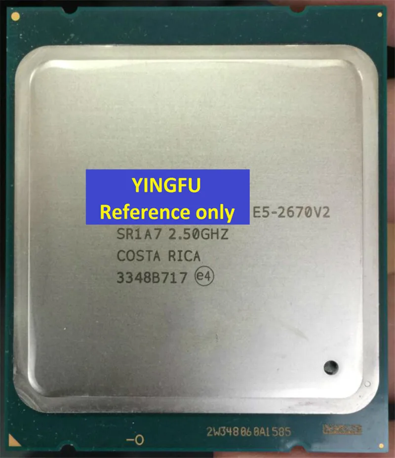 CPU E5-2670V2 SR1A7 LGA2011 CPU Processor 2.5GHz 25M 10 CORES 115W E5 2670 V2 e5-2670V2 Tested 100% working
CPU E5-2670V2 SR1A7 LGA2011 CPU Processor 2.5GHz 25M 10 CORES 115W E5 2670 V2 e5-2670V2 Tested 100% working