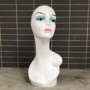 Practical White Skin Female Mannequin Head Wig Cap Scarf Display Manikin Head Holder Stand Model
Practical White Skin Female Mannequin Head Wig Cap Scarf Display Manikin Head Holder Stand Model