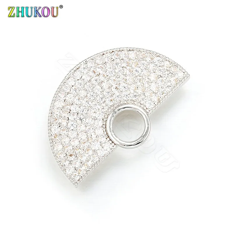 ZHUKOU 18*28mm Brass Cubic Zirconia sector Charms Small Pendants, Mixed Color, Hole: 5.5mm, Model: VD320
ZHUKOU 18*28mm Brass Cubic Zirconia sector Charms Small Pendants, Mixed Color, Hole: 5.5mm, Model: VD320