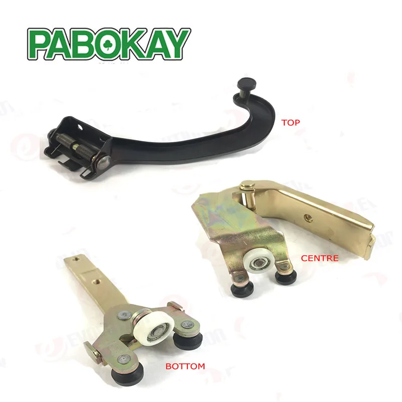 RIGHT SLIDING DOOR BOTTOM + CENTRE + TOP ROLLER GUIDES FOR MERCEDES VITO 1996/03 A6387600847 A6387601847 A6387601247
RIGHT SLIDING DOOR BOTTOM + CENTRE + TOP ROLLER GUIDES FOR MERCEDES VITO 1996/03 A6387600847 A6387601847 A6387601247
