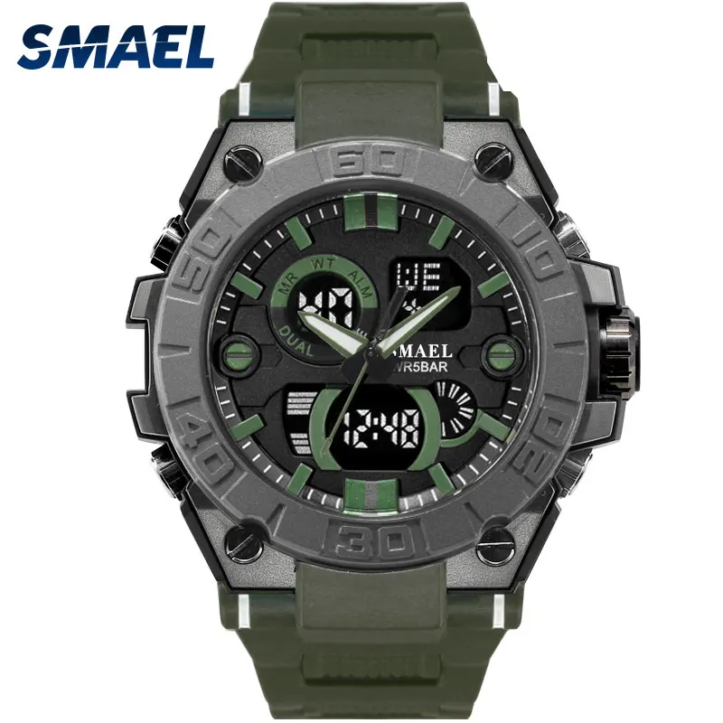 New Military Watch Sport 50M Waterproof Men Watch Digital Quartz Dual Time Wrist Watch 8003 Gifts Male Clock Relogio Masculino
New Military Watch Sport 50M Waterproof Men Watch Digital Quartz Dual Time Wrist Watch 8003 Gifts Male Clock Relogio Masculino