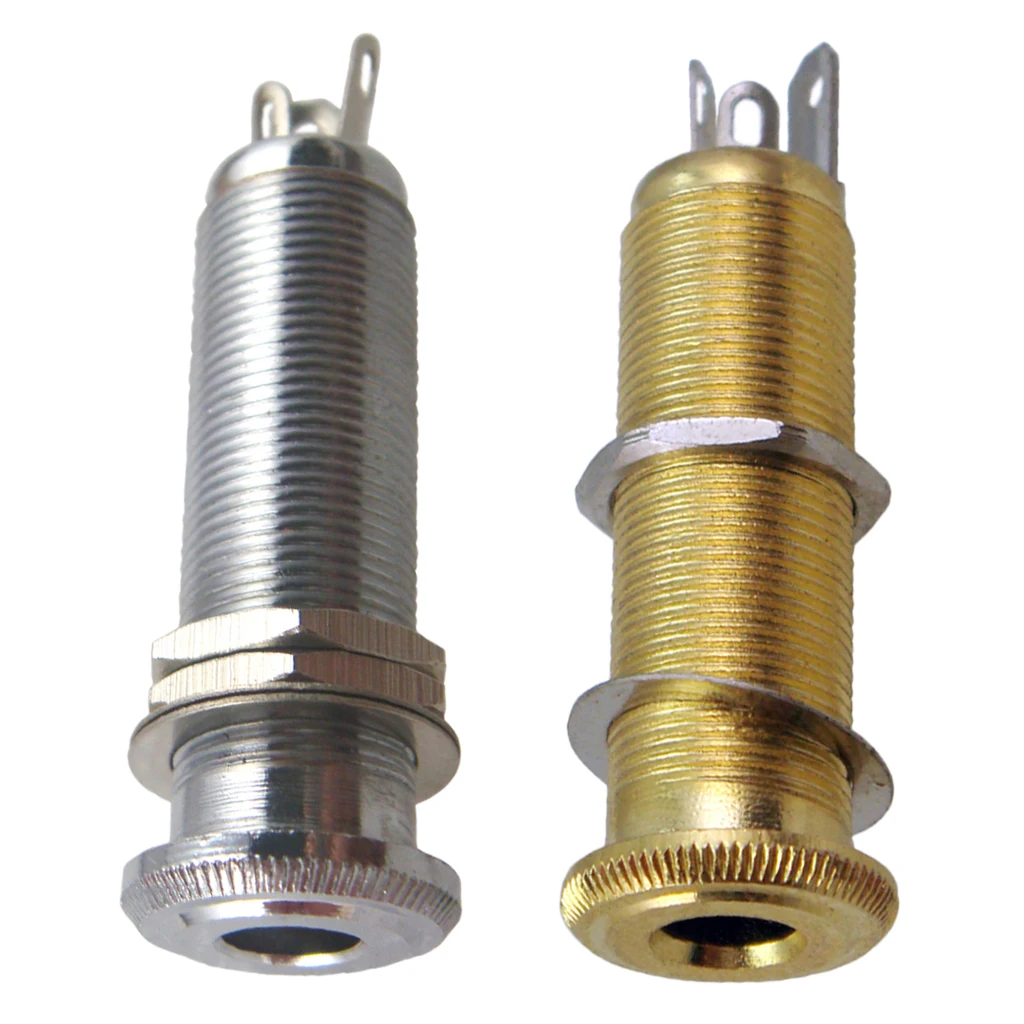 1/4" 6.35mm Guitar Bass Pickup Threaded Cylinder Jack Output Input Plug Socket for Guitar Bass Pickup
1/4" 6.35mm Guitar Bass Pickup Threaded Cylinder Jack Output Input Plug Socket for Guitar Bass Pickup