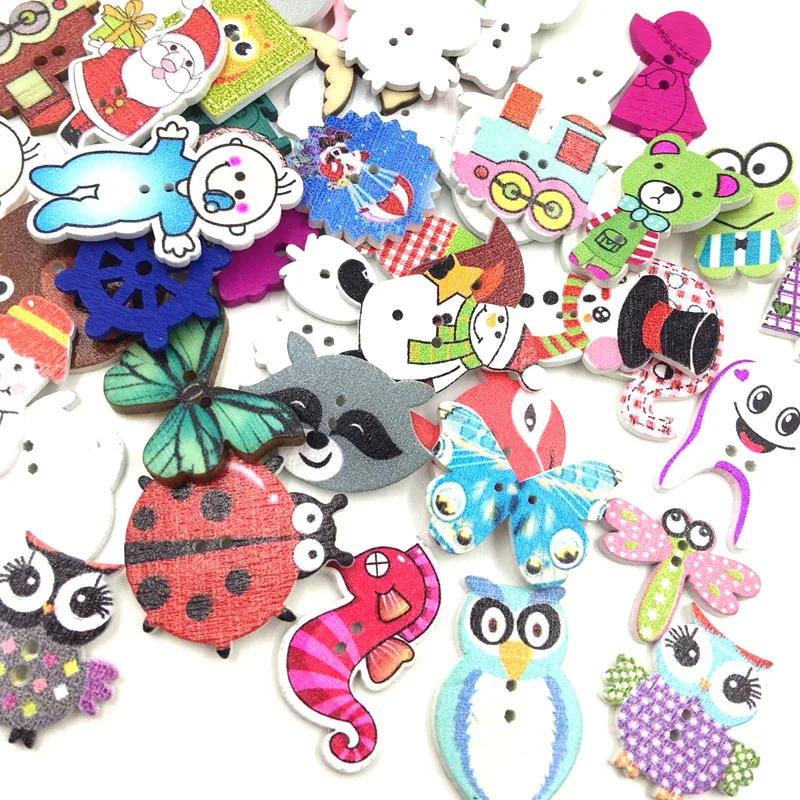 New 10/50/100pcs Mix Animals Pattern Cartoons Wood Sewing Buttons Scrapbooking WB379
New 10/50/100pcs Mix Animals Pattern Cartoons Wood Sewing Buttons Scrapbooking WB379
