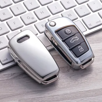 Auto Car Styling Soft TPU Key Case For Audi A1 A3 A4 A5 Q7 A6 C5 C6 Car Holder Shell Remote Cover Car-Styling keychain
Auto Car Styling Soft TPU Key Case For Audi A1 A3 A4 A5 Q7 A6 C5 C6 Car Holder Shell Remote Cover Car-Styling keychain