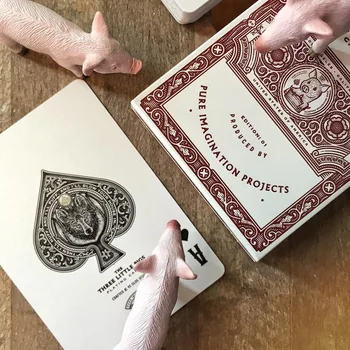 1Pcs THE THREE LITTLE PIGS Imports US Poker Pretty Playing Card Magic Props Funny Deck Magia Tricks
1Pcs THE THREE LITTLE PIGS Imports US Poker Pretty Playing Card Magic Props Funny Deck Magia Tricks