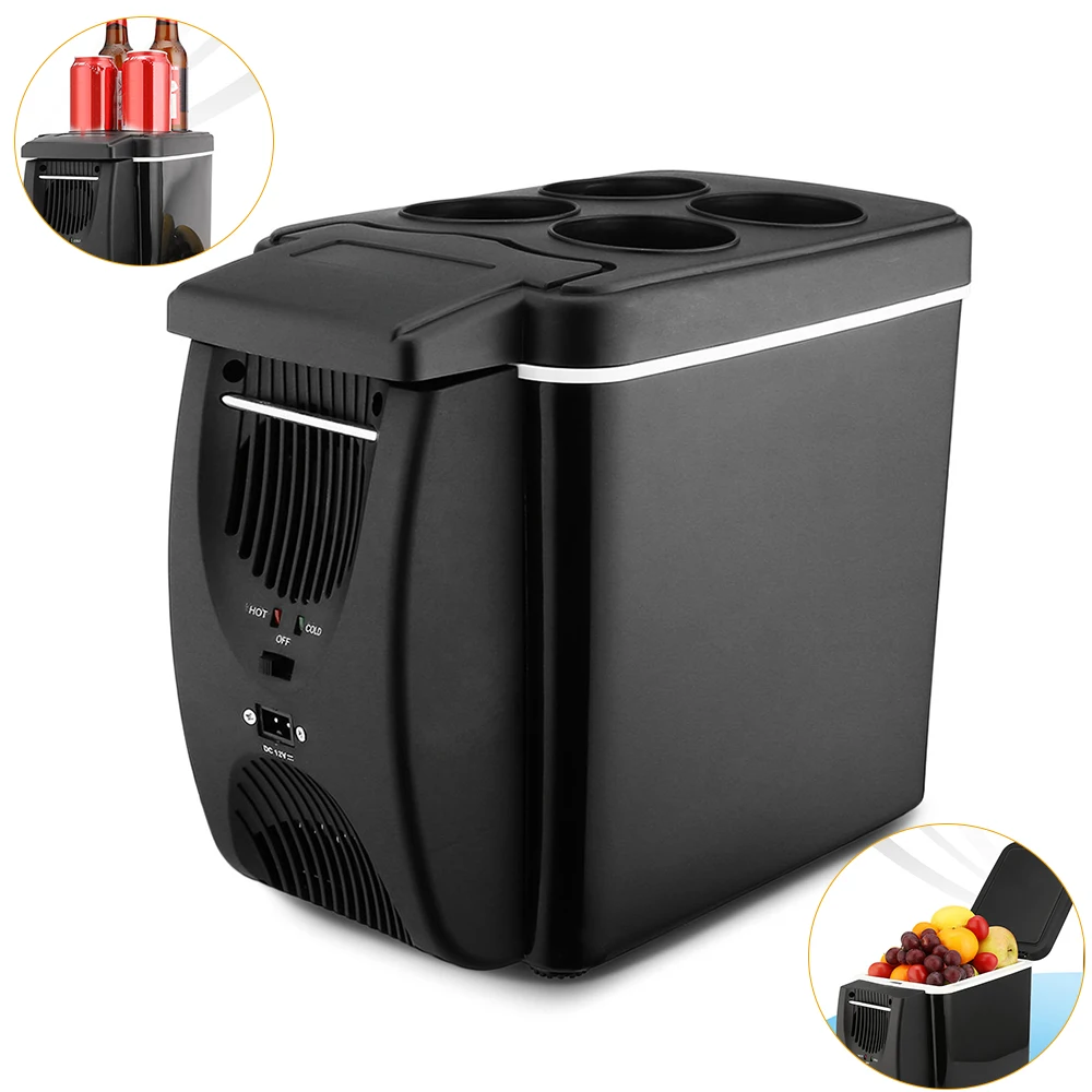6L Mini Car Refrigerators Fridge 2 in 1 Cooler Warmer Icebox 12V Travel Portable Electric Cooler Box Freezer with 4 holes Stand
6L Mini Car Refrigerators Fridge 2 in 1 Cooler Warmer Icebox 12V Travel Portable Electric Cooler Box Freezer with 4 holes Stand