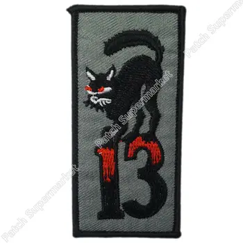 3.5" Black Cat Unlucky Number 13 Lucky thirteen biker retro emo punk rockabilly applique Embroidered sew on/ iron on patch
3.5" Black Cat Unlucky Number 13 Lucky thirteen biker retro emo punk rockabilly applique Embroidered sew on/ iron on patch