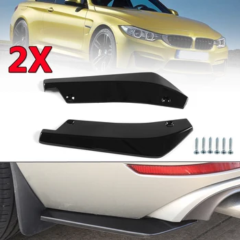 Rear Lip 2x Universal Diffuser Black Splitter Car Glossy Canard Protector Bumper For Car Universal
Rear Lip 2x Universal Diffuser Black Splitter Car Glossy Canard Protector Bumper For Car Universal