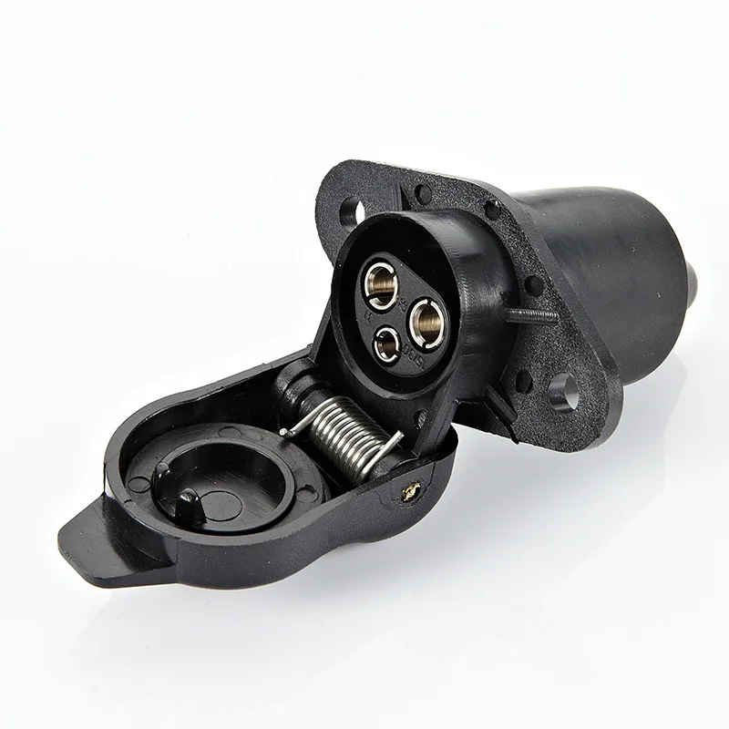 12V 3Pin Plastic Trailer Socket European Standard Auto Parts Trailer Connectors 3 way Truck Caravan adapter Trailer coupling
12V 3Pin Plastic Trailer Socket European Standard Auto Parts Trailer Connectors 3 way Truck Caravan adapter Trailer coupling