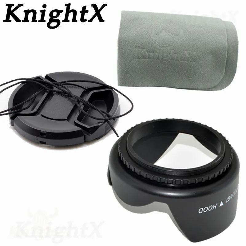 KnightX Lens Cap HOODS hood for Canon nikon D5200 D5300 49MM 52MM 55MM 58MM 62MM 67MM 72MM 77MM dish-cloth cleaning glasses
KnightX Lens Cap HOODS hood for Canon nikon D5200 D5300 49MM 52MM 55MM 58MM 62MM 67MM 72MM 77MM dish-cloth cleaning glasses