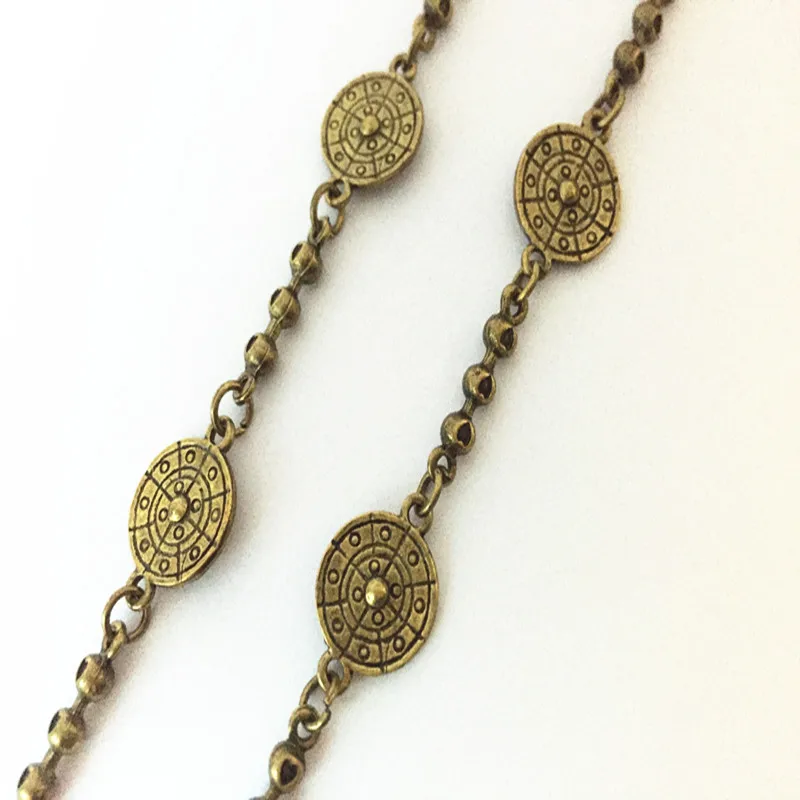 3ft Fancy Metal Chain of Antique bronze pendant chain necklace accessories 15mm | Украшения и аксессуары