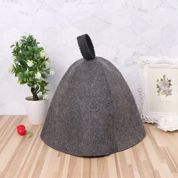 Wool Felt Sauna Hat Anti Heat Russian Banya Cap For Shower Bath House Head Protection
Wool Felt Sauna Hat Anti Heat Russian Banya Cap For Shower Bath House Head Protection