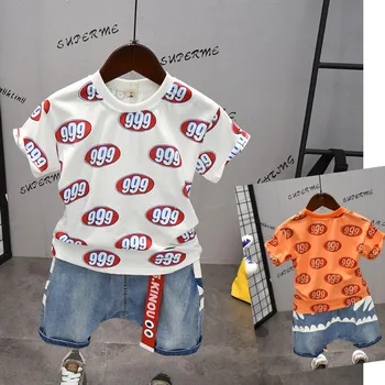 Toddler Girls Boys Clothes Set Number 999 T Shirt + Harem Jeans Clothing Suit Kids Baby Hip Pants Cartoon Clothes Summer Outfit
Toddler Girls Boys Clothes Set Number 999 T Shirt + Harem Jeans Clothing Suit Kids Baby Hip Pants Cartoon Clothes Summer Outfit