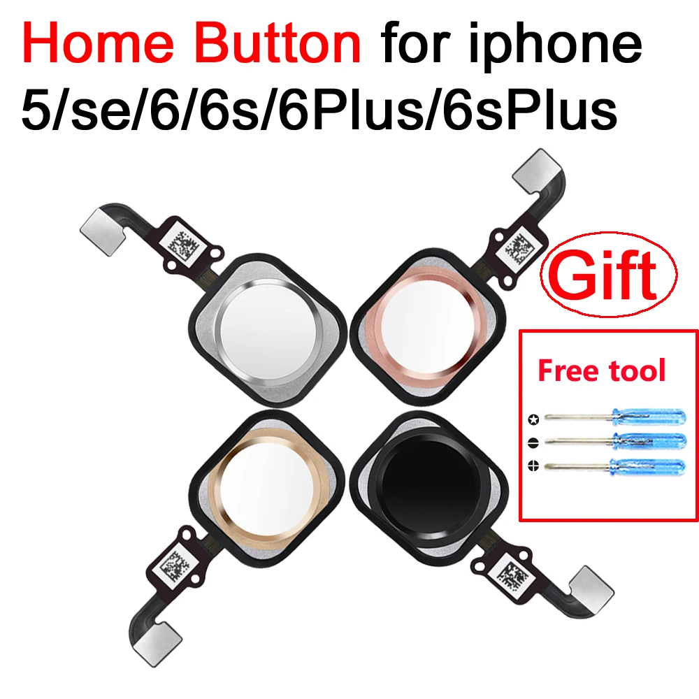 KiKiss Fingerprint Flex For iPhone 5S 6 6 Plus 6S 6S Plus Home Return Button Cable No Touch ID Mobile Phone Replacement Parts
KiKiss Fingerprint Flex For iPhone 5S 6 6 Plus 6S 6S Plus Home Return Button Cable No Touch ID Mobile Phone Replacement Parts