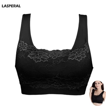 LASPERAL Women Crop Top Bras Wirefree Padded Push Up Bra One-piece Seamless Bra Women Sexy Lace Bralette Top Underwear 2020 New
LASPERAL Women Crop Top Bras Wirefree Padded Push Up Bra One-piece Seamless Bra Women Sexy Lace Bralette Top Underwear 2020 New