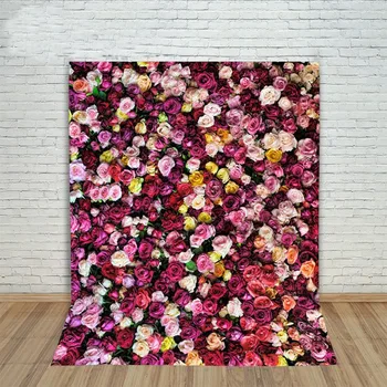 Colorful Love Flower 3d Wall backdrop Vinyl cloth High quality Computer printed wedding photo studio background
Colorful Love Flower 3d Wall backdrop Vinyl cloth High quality Computer printed wedding photo studio background