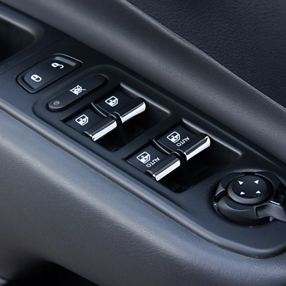 ABS CHROME WINDOW LIFT BUTTON SWITCH COVER MOLDING GARNISH FOR 2016 2017 2018 JEEP RENEGADE ACCESSORIES CAR STYLING
ABS CHROME WINDOW LIFT BUTTON SWITCH COVER MOLDING GARNISH FOR 2016 2017 2018 JEEP RENEGADE ACCESSORIES CAR STYLING