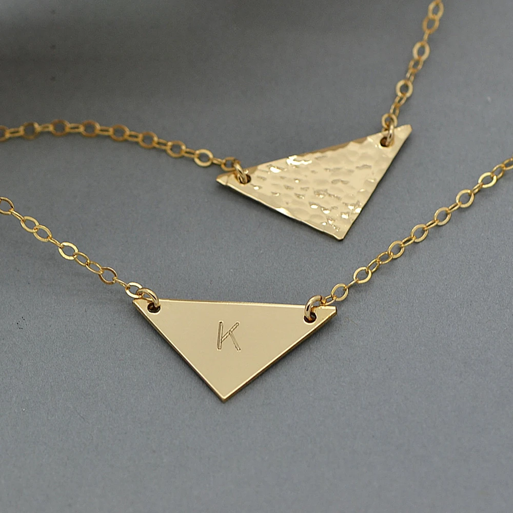 Initial Triangle Necklace Handmade Jewelry Custom Name Necklace Personalized Date Choker Gold Filled Pendants Collier Kolye
Initial Triangle Necklace Handmade Jewelry Custom Name Necklace Personalized Date Choker Gold Filled Pendants Collier Kolye