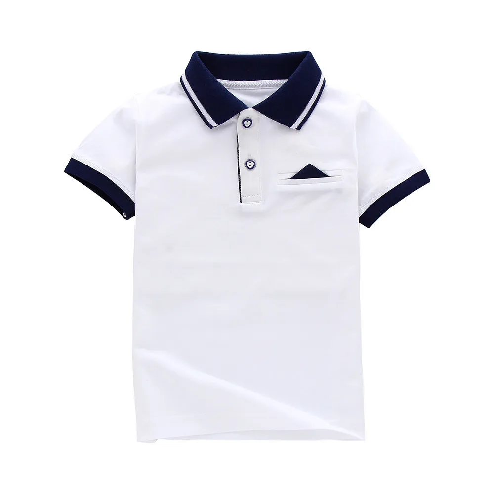 Wholesale! Summer Baby Boy T-Shirt Short Sleeve Lapel Polo Shirt Boys Tee Children Clothes New Kids Tshirt Garcon for 2-7T Boys
Wholesale! Summer Baby Boy T-Shirt Short Sleeve Lapel Polo Shirt Boys Tee Children Clothes New Kids Tshirt Garcon for 2-7T Boys