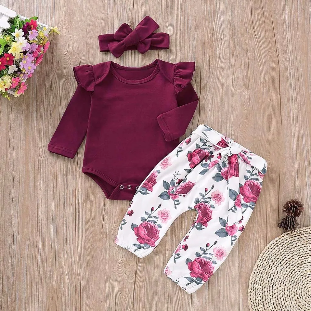 Summer Toddler Baby Girls Clothes Princess Girl Glothes Set Fly Sleeve Romper +Floral Pants +Headband Clothes Outfits 3pc Set
Summer Toddler Baby Girls Clothes Princess Girl Glothes Set Fly Sleeve Romper +Floral Pants +Headband Clothes Outfits 3pc Set