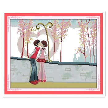 Fall In Love 11CT 14CT Printed Embroidery Cross Sets Chinese Counted Cross Stitch Patterns Kits Home Decor
Fall In Love 11CT 14CT Printed Embroidery Cross Sets Chinese Counted Cross Stitch Patterns Kits Home Decor