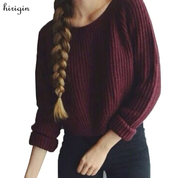 Autumn winter women sweaters and pullovers korean style long sleeve casual crop sweater slim solid knitted jumpers sweter mujer
Autumn winter women sweaters and pullovers korean style long sleeve casual crop sweater slim solid knitted jumpers sweter mujer