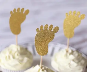 Glitter Baby feet baby shower first Birthday Cupcake Toppers baptism Gender Reveal Party Decor food treats picks glitter
Glitter Baby feet baby shower first Birthday Cupcake Toppers baptism Gender Reveal Party Decor food treats picks glitter