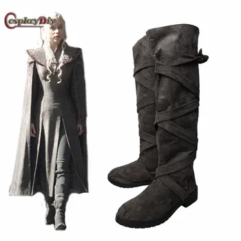 Cosplaydiy Game of Thrones Season 7 Daenerys Targaryen Cosplay Boots Women Halloween Costumes Accessories Boots Custom Made J10
Cosplaydiy Game of Thrones Season 7 Daenerys Targaryen Cosplay Boots Women Halloween Costumes Accessories Boots Custom Made J10