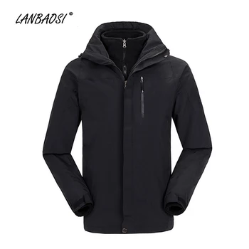 LANBAOSI 3 in 1 Softshell Jackets for Men Outdoor Sports Mountain Hiking Climbing Camping Skiing Windproof Thermal Winter Coat
LANBAOSI 3 in 1 Softshell Jackets for Men Outdoor Sports Mountain Hiking Climbing Camping Skiing Windproof Thermal Winter Coat