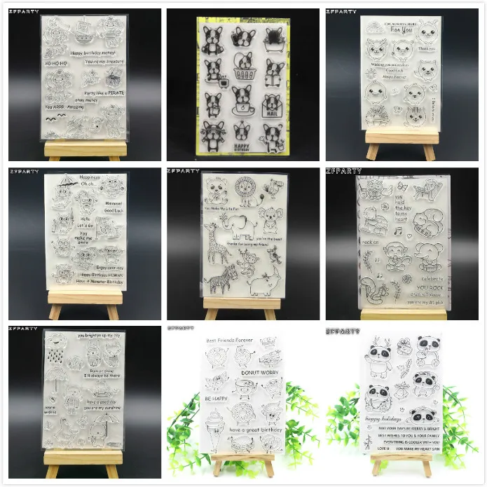 ZFPARTY Happy Transparent Clear Silicone Stamp for DIY scrapbooking/photo album Decorative card making
ZFPARTY Happy Transparent Clear Silicone Stamp for DIY scrapbooking/photo album Decorative card making
