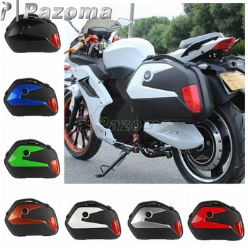 2PCS Motorcycle Side Case Waterproof Luggage Side Pannier Cargo LED Light For Suzuki Honda CB GL CBR BMW Yamaha FZ Triumph
2PCS Motorcycle Side Case Waterproof Luggage Side Pannier Cargo LED Light For Suzuki Honda CB GL CBR BMW Yamaha FZ Triumph