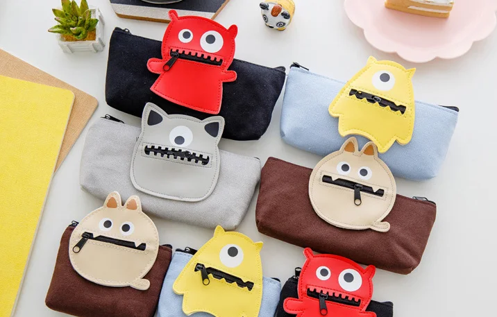 ALL 4Colors - Cute 19*8CM Approx. PU, Canvas Monsters, Kid's Coin Case BAG Case Pouch ; Coin BAG Purse Wallet Pouch Case
ALL 4Colors - Cute 19*8CM Approx. PU, Canvas Monsters, Kid's Coin Case BAG Case Pouch ; Coin BAG Purse Wallet Pouch Case