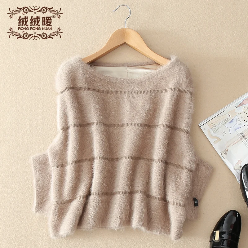 Now knitted mink cashmere sweater women fashion kint mink fur pullover batwing sleeve jacket
Now knitted mink cashmere sweater women fashion kint mink fur pullover batwing sleeve jacket